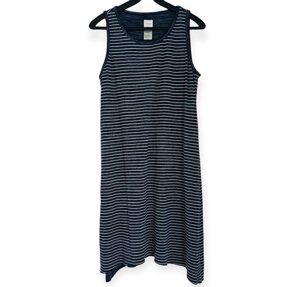 Soma Reversible Cotton Blend Sleeveless Tank Dress Size Medium - Picture 3 of 8